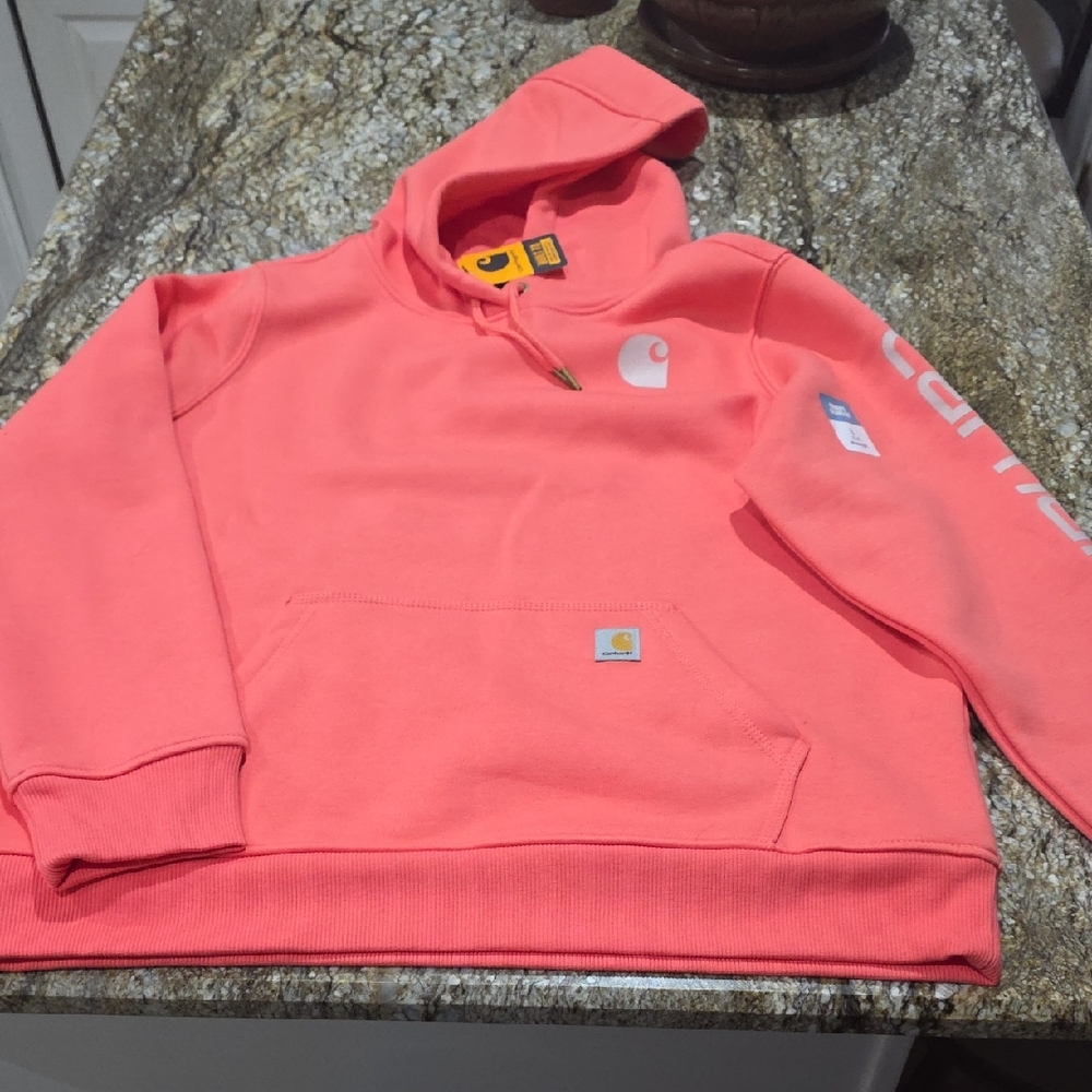 Carhartt Pink Pullover Hoodie